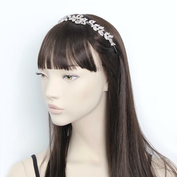 Tiara Alice Crystal Flowers